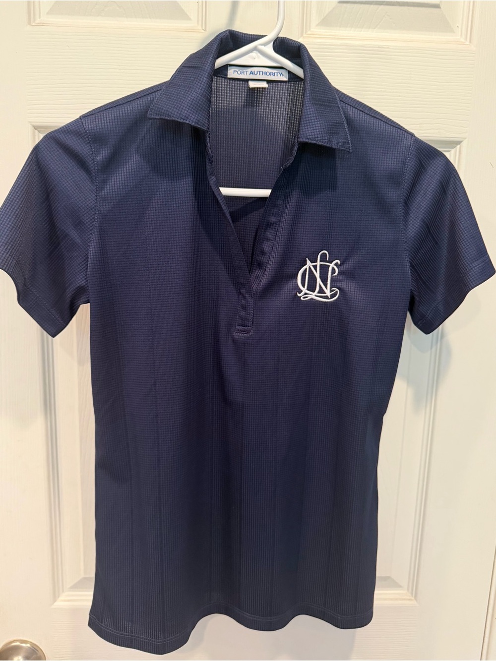 Port Authority NCL National Charity League Navy Performance Polo Extra Small